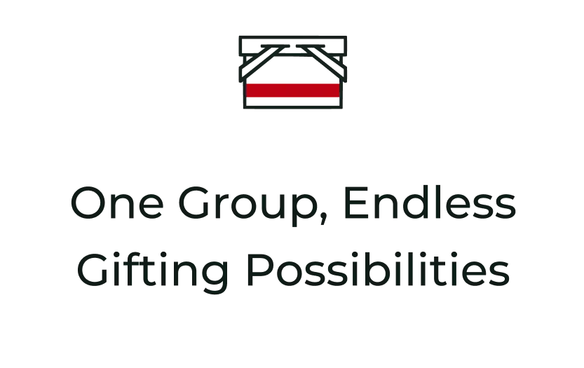 One Group, Endless Gifting Possibilities