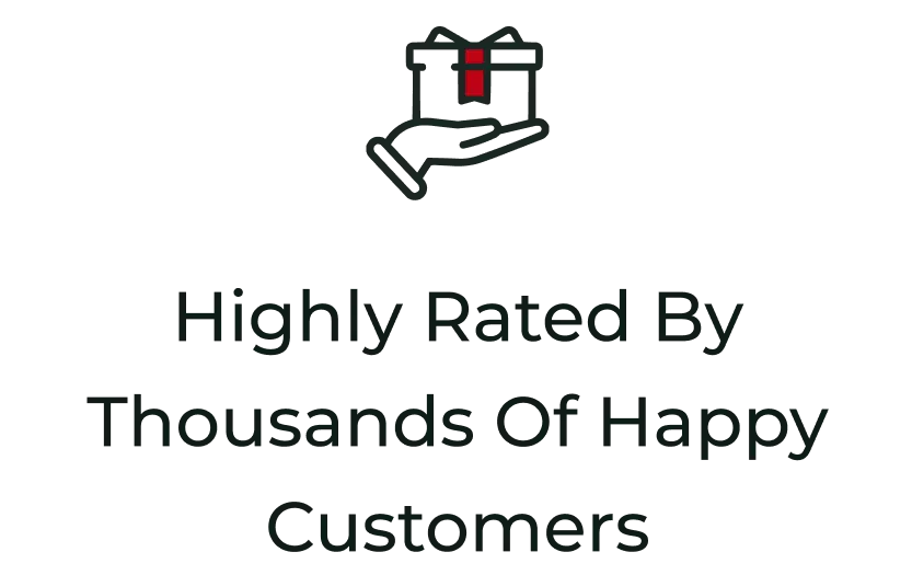 Highly Rated by Thousands of Happy Customers